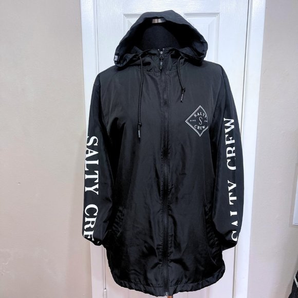 Salty Crew Other - SALTY CREW • Men's Windbreaker Jacket Black - Size L